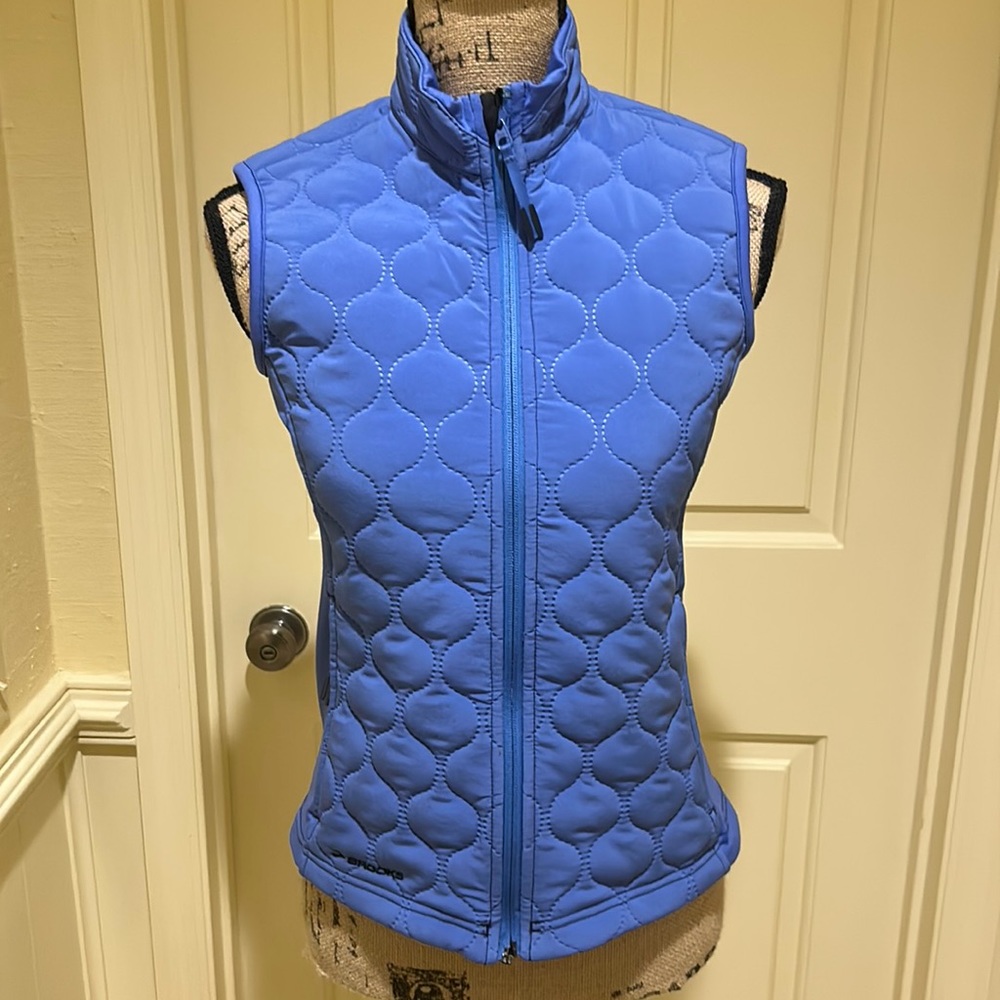 Brooks Blue Quilted Vest